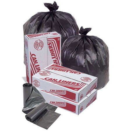 Pitt Plastics 38"x60" 22um 60 gal. XX Heavy Performance Roll Can Liner, PK150 MR38604MK